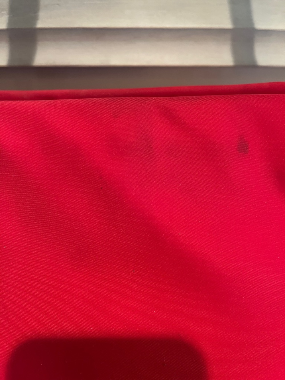 kate spade Bright Red Nylon Tote with Black Handles - Picture 7 of 13